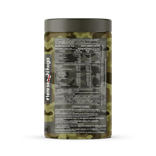 Big Flex Nuke Explosive Pre -Workout| 33 Servings