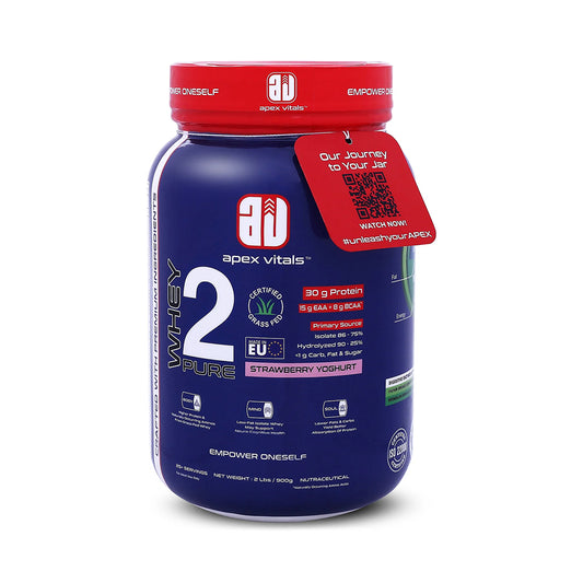 Apex Vitals Whey 2 Pure (Isolate) Grass-fed Whey made in EU