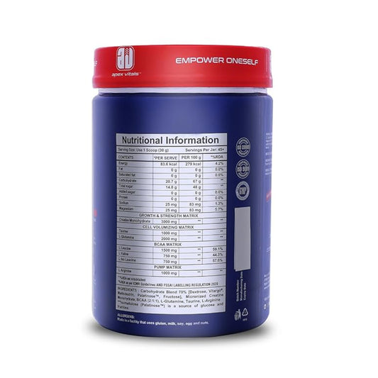 Apex Vital Path 2 Recovery Complex Carbs, Creatine & BCAA