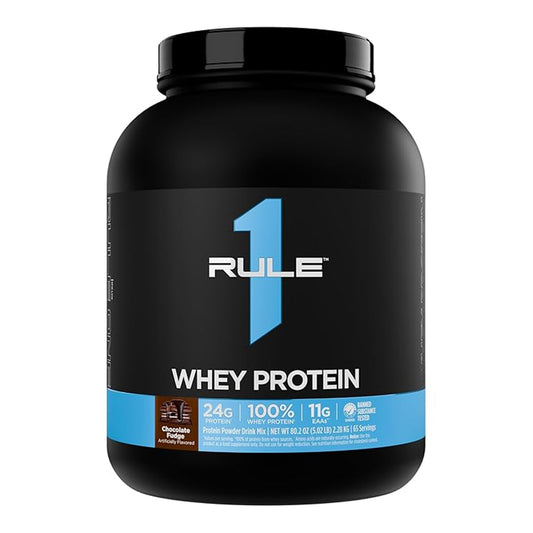 Rule1 Whey Protein – 65 Servings