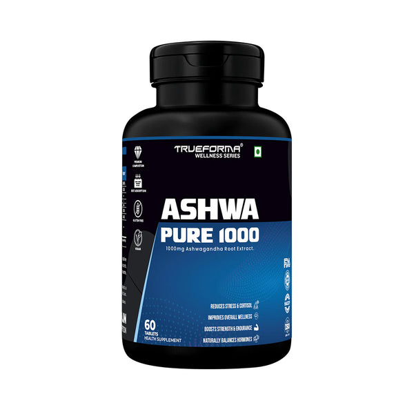 Trueforma® Ashwa Pure 1000 – Ashwagandha Root Extract | 60 Tablets