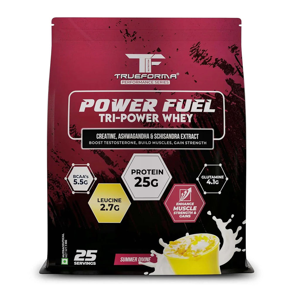 Trueforma® Power Fuel – Whey Protein With Creatine, Ashwagandha & Schisandra Extract