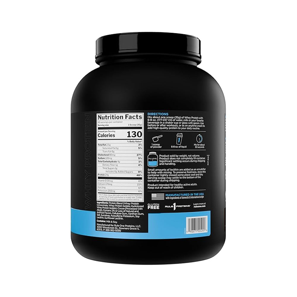 Rule1 Whey Protein – 65 Servings