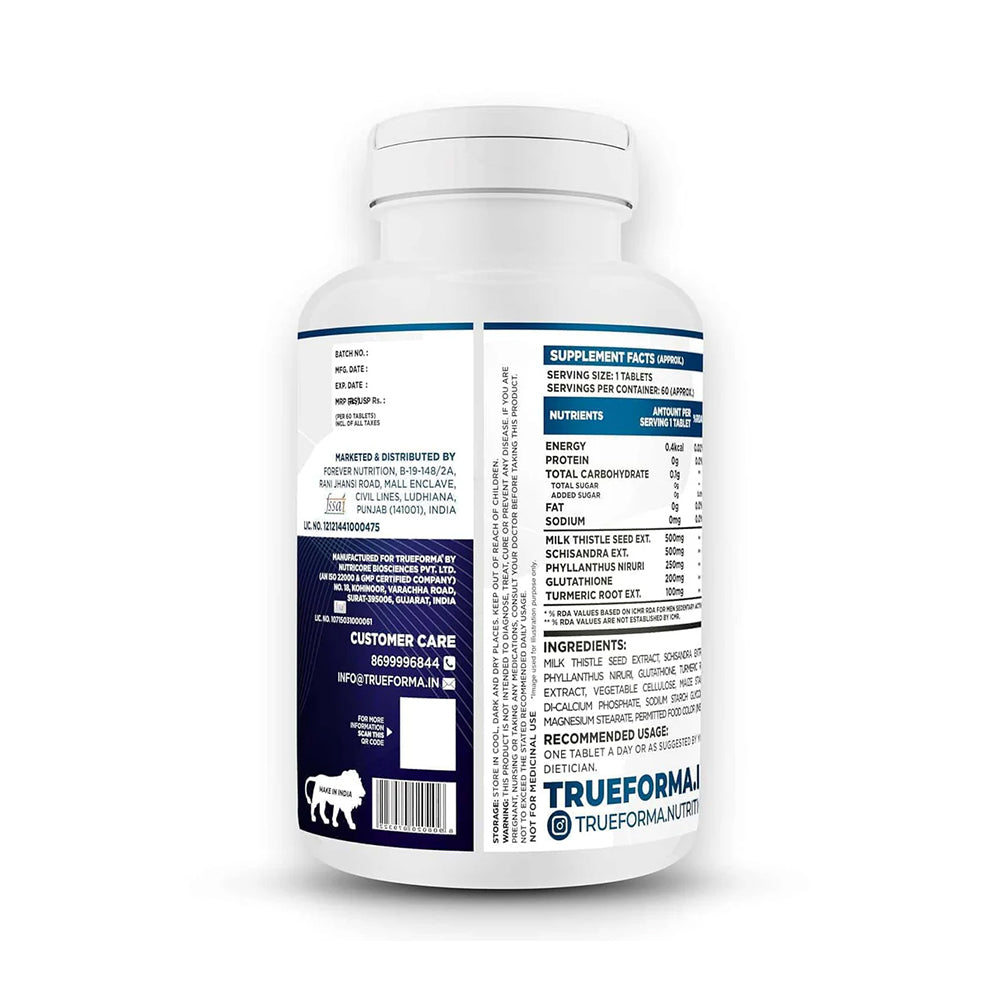 Trueforma Nutrition Liver Pro 1500