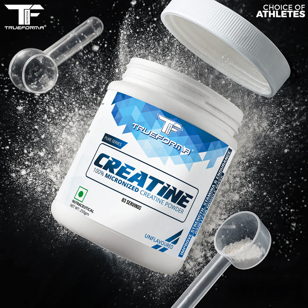 Trueforma® Creatine Powder – 100% Micronized Creatine Monohydrate