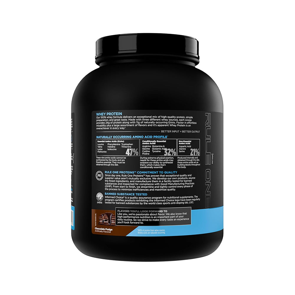 Rule1 Whey Protein – 65 Servings