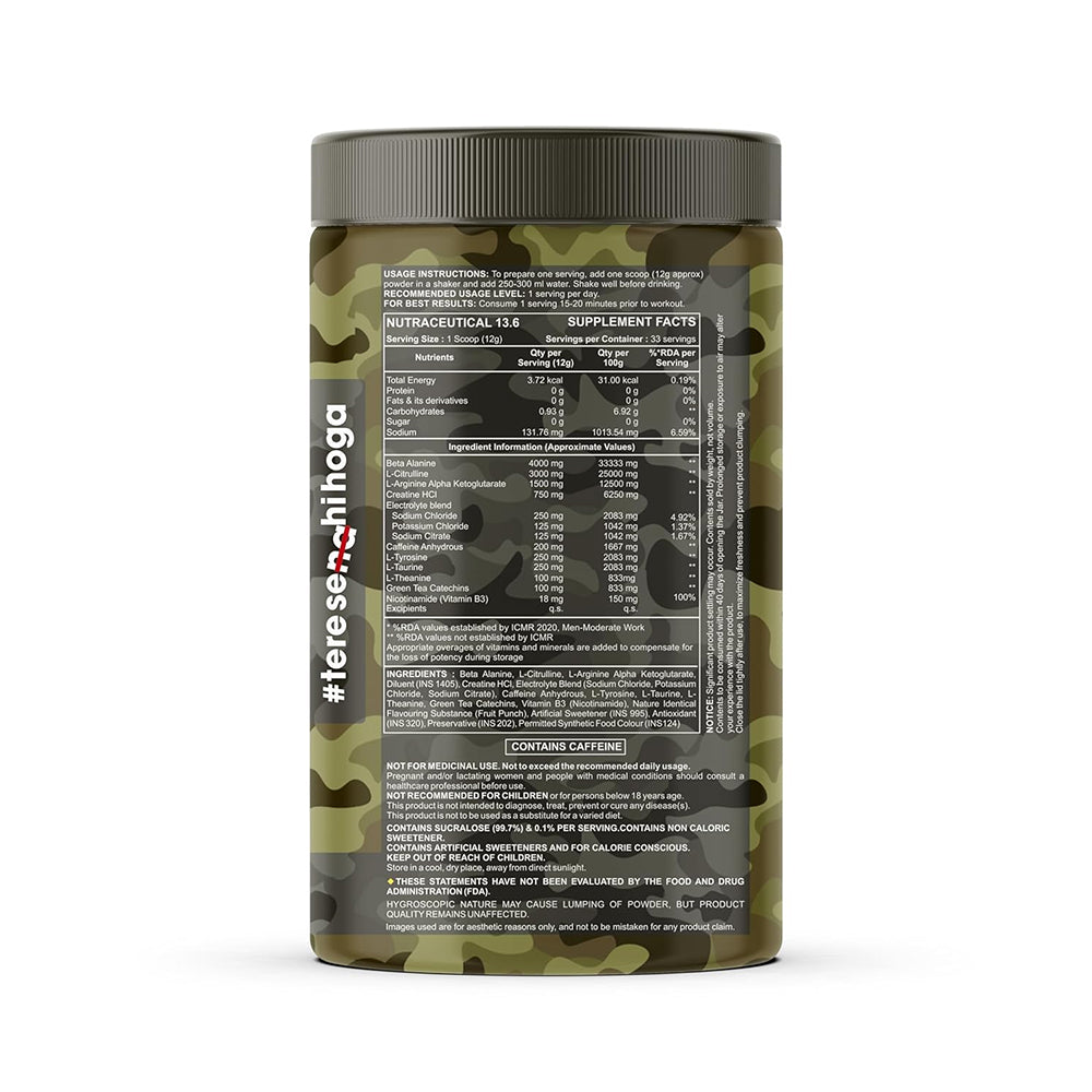Big Flex Nuke Explosive Pre -Workout| 33 Servings – TFN HEALTH