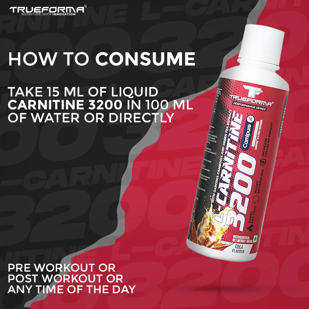 Trueforma® L-Carnitine 3200 – Made With Carnipure®