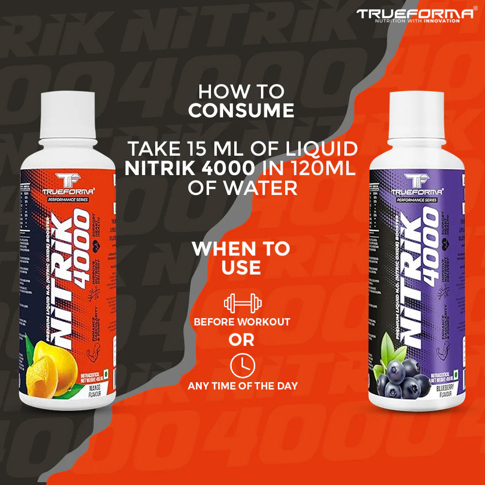 Trueforma® Nitrik 4000 – Nitric Oxide Booster