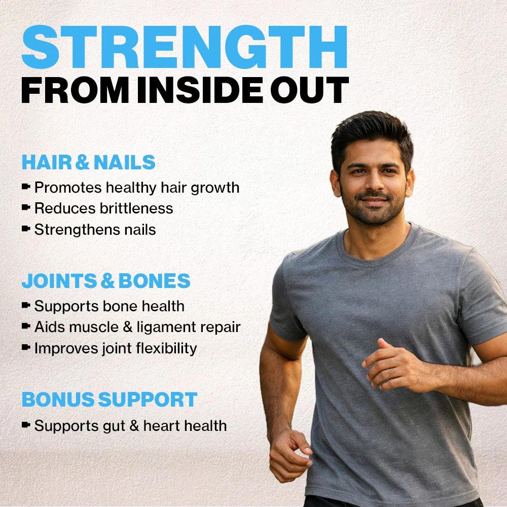 Trueforma Marine Collagen Powder | Type I & III | Skin Glow, Hair, Joints & Anti-Aging Support (250g / 25 Servings)