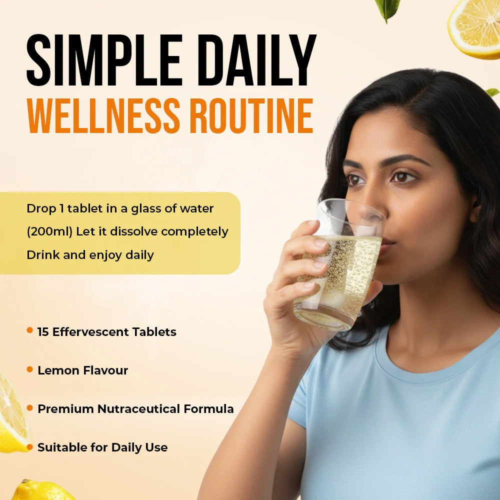 Trueforma® Vitamin C & amp; Zinc with Amla Extract | Effervescent Tablets