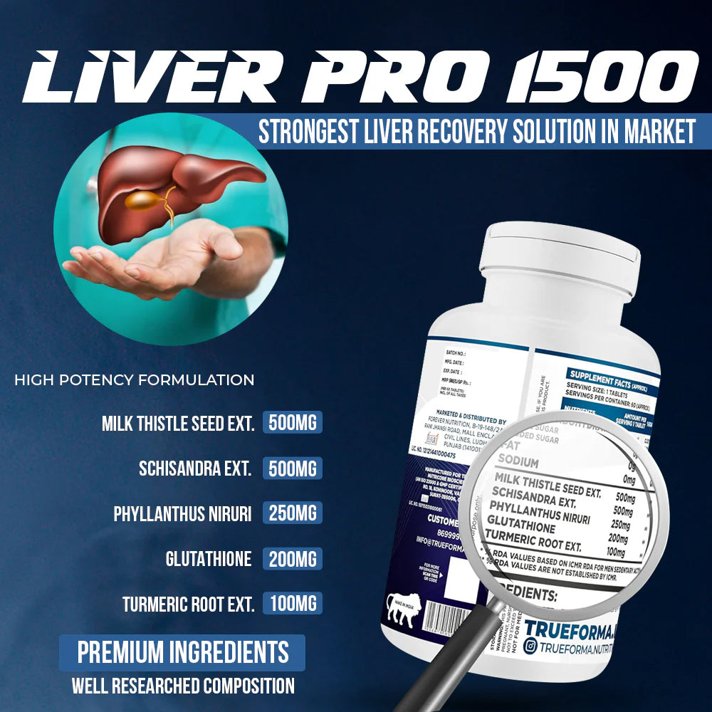 Trueforma Nutrition Liver Pro 1500
