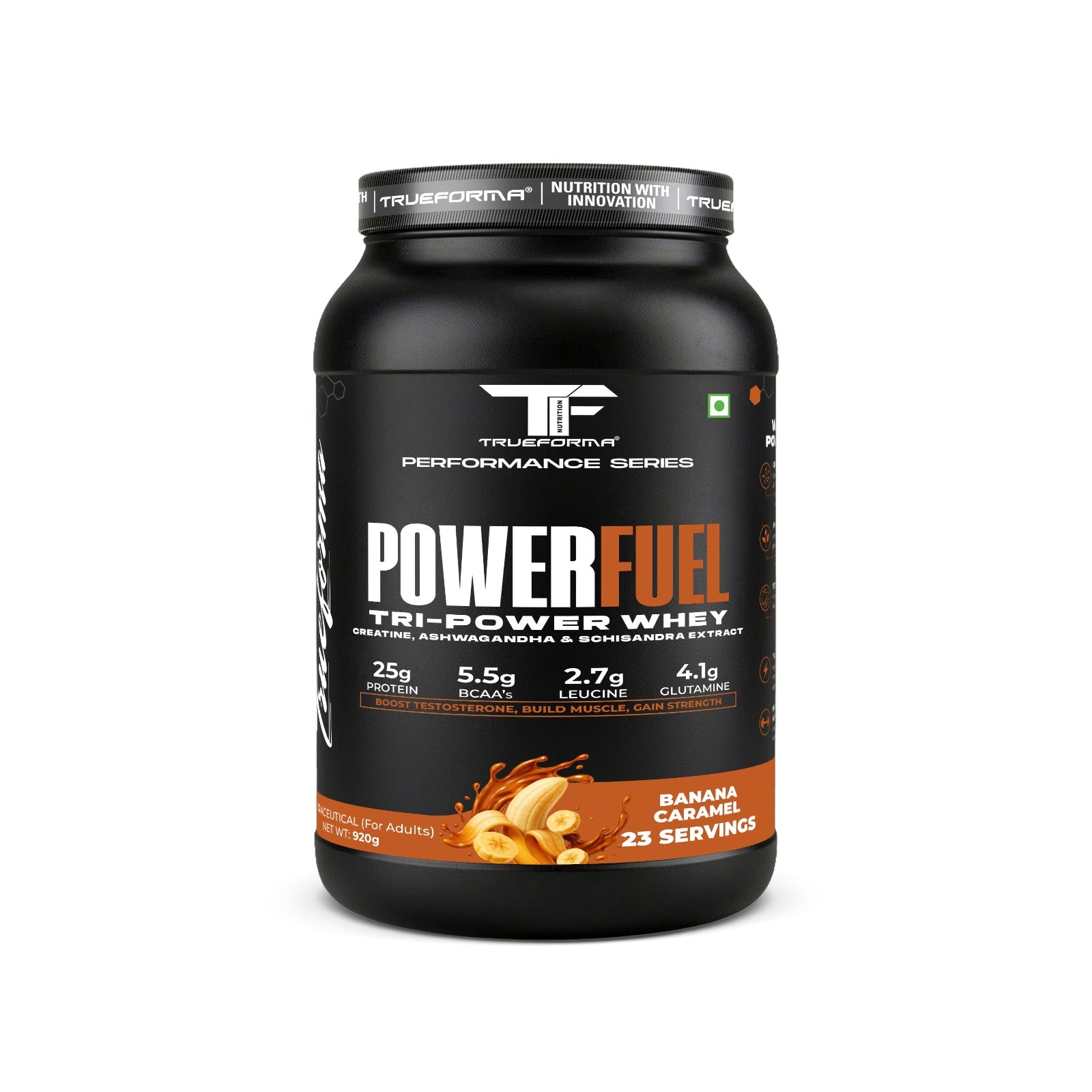 Trueforma® Power Fuel – Whey Protein With Creatine, Ashwagandha & Schisandra Extract