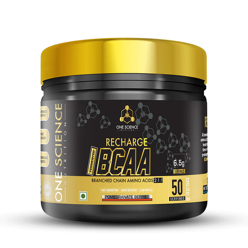 One Science Nutrition Recharge BCAA | Intense Pre-Workout Drink
