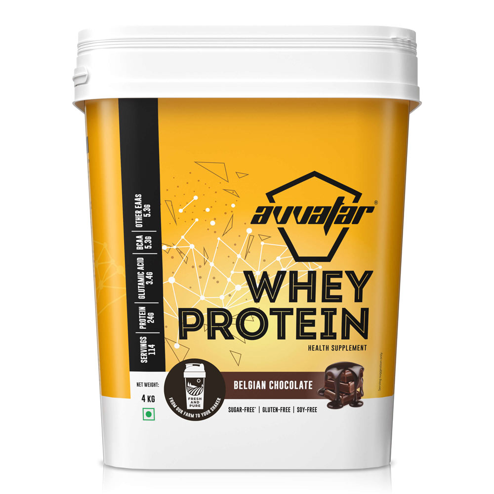 Avvatar Whey Protein | High Protein Powder for Muscle Growth & Recovery | Fast Absorption