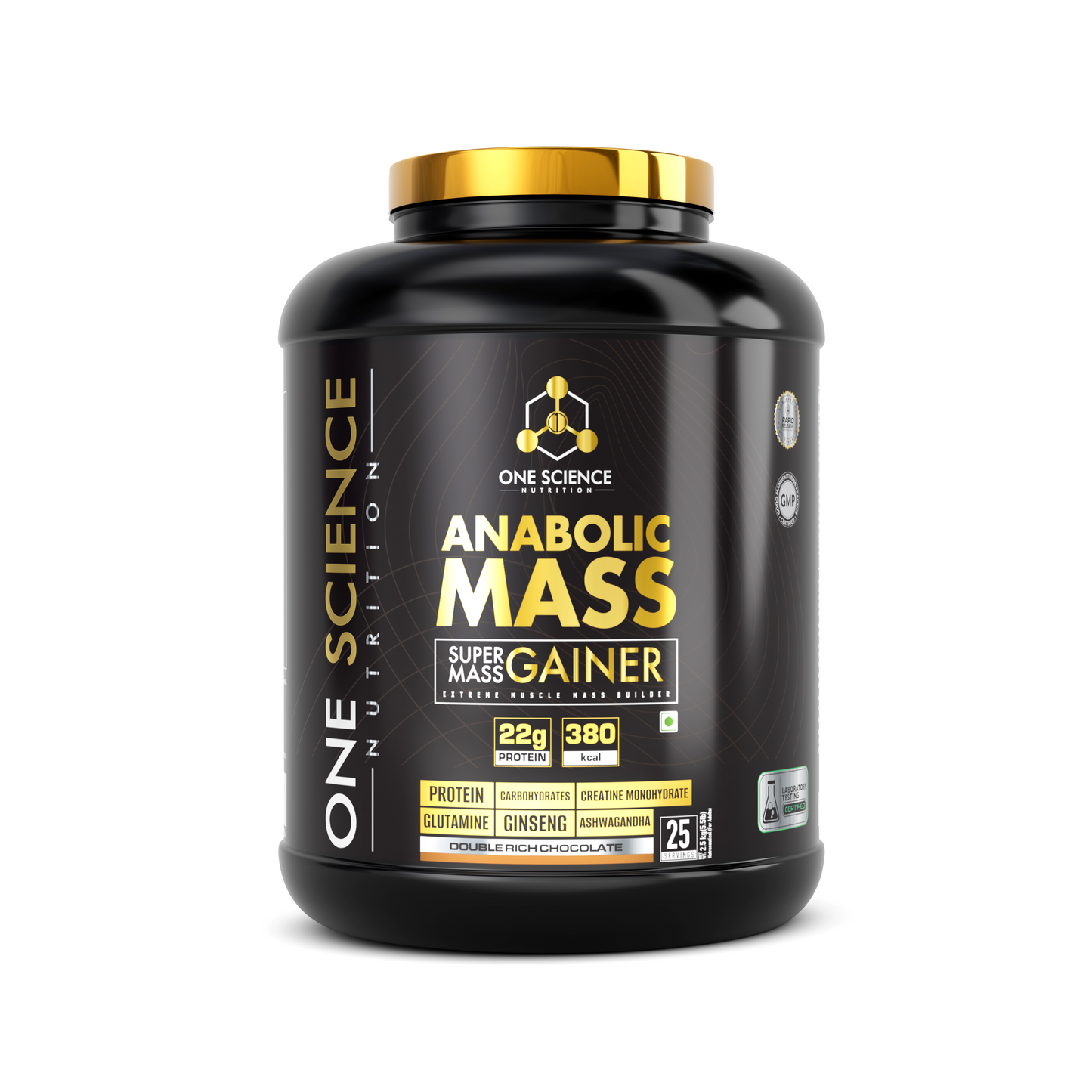 One Science Anabolic Mass – Super Mass Gainer (25/50 Servings)