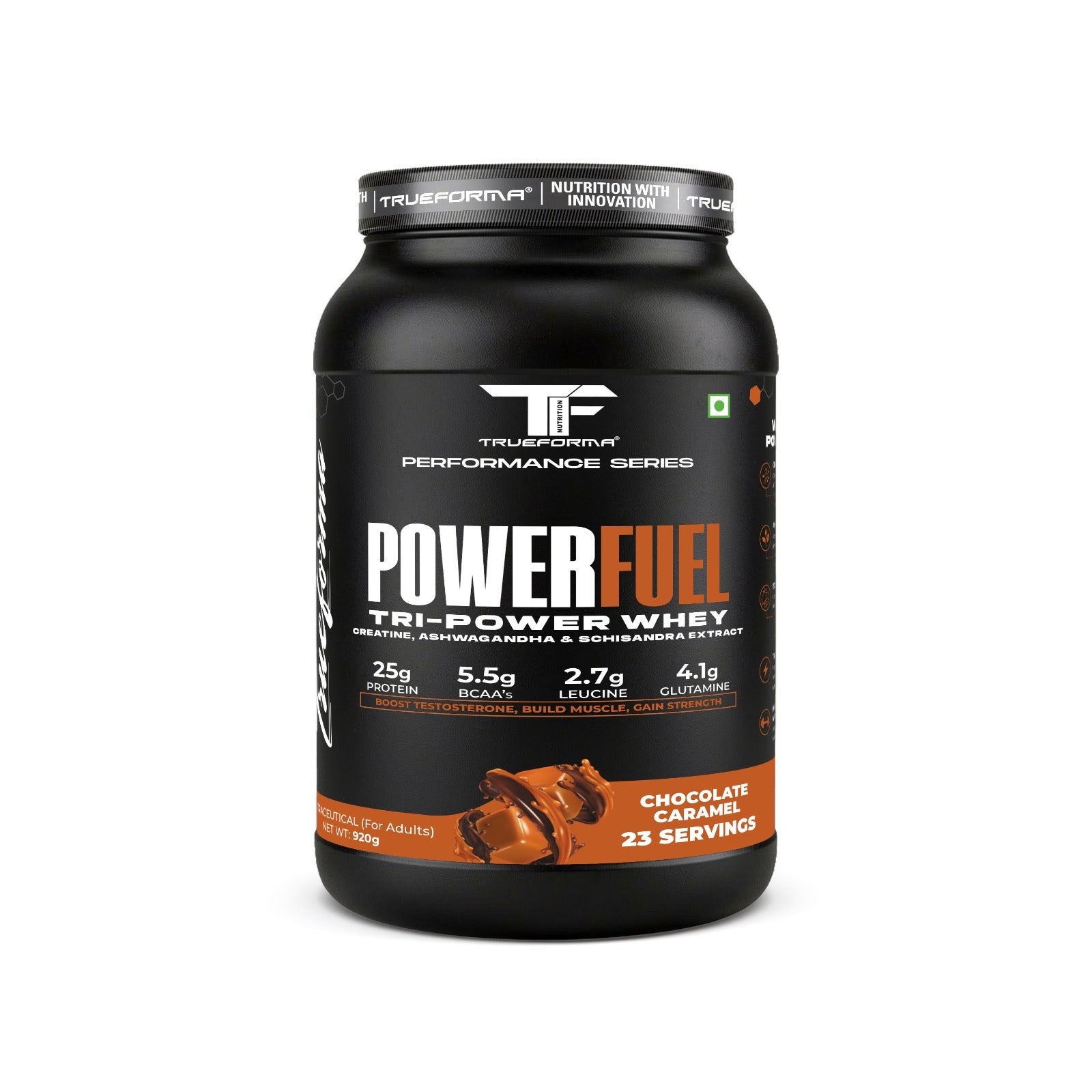Trueforma® Power Fuel – Whey Protein With Creatine, Ashwagandha & Schisandra Extract