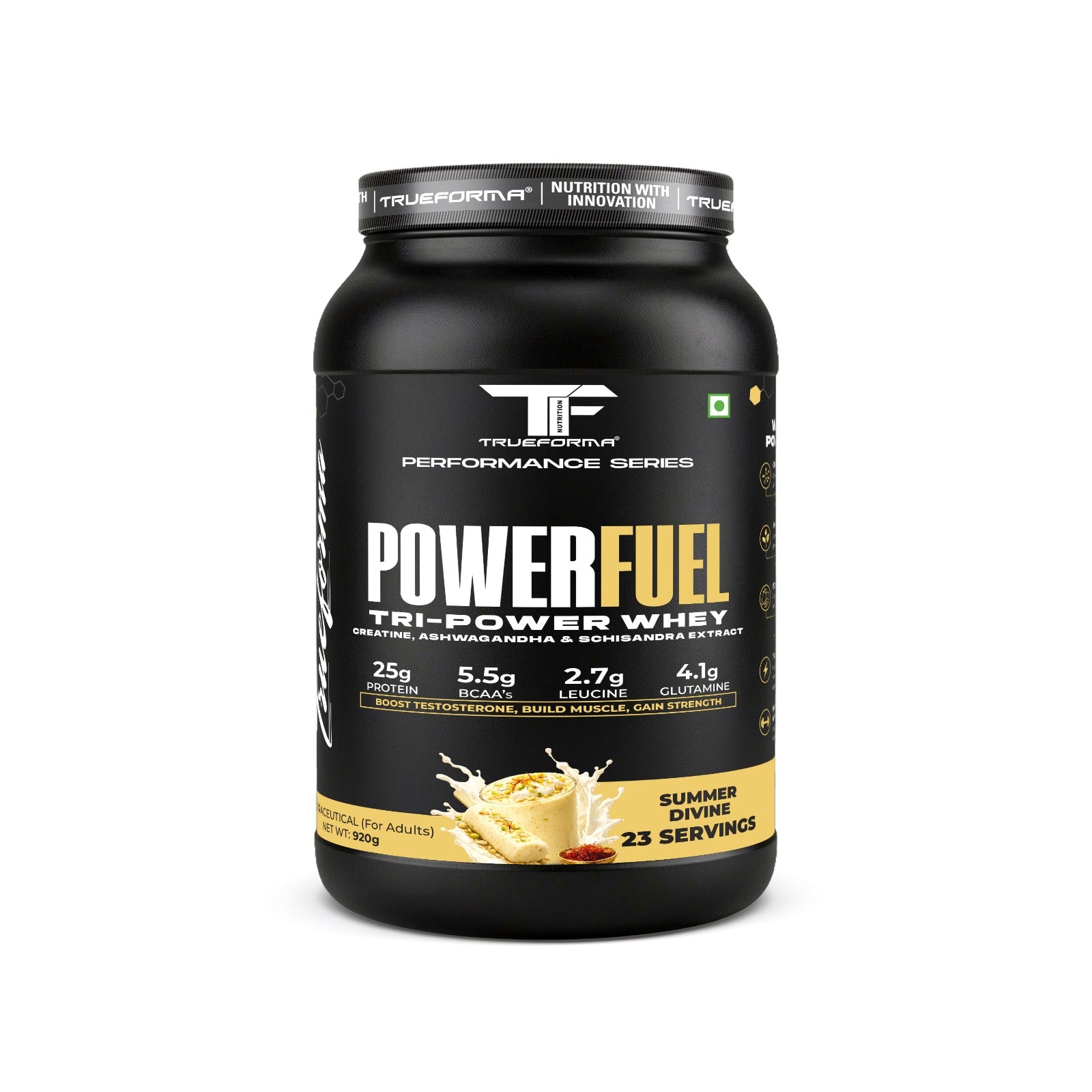 Trueforma® Power Fuel – Whey Protein With Creatine, Ashwagandha & Schisandra Extract