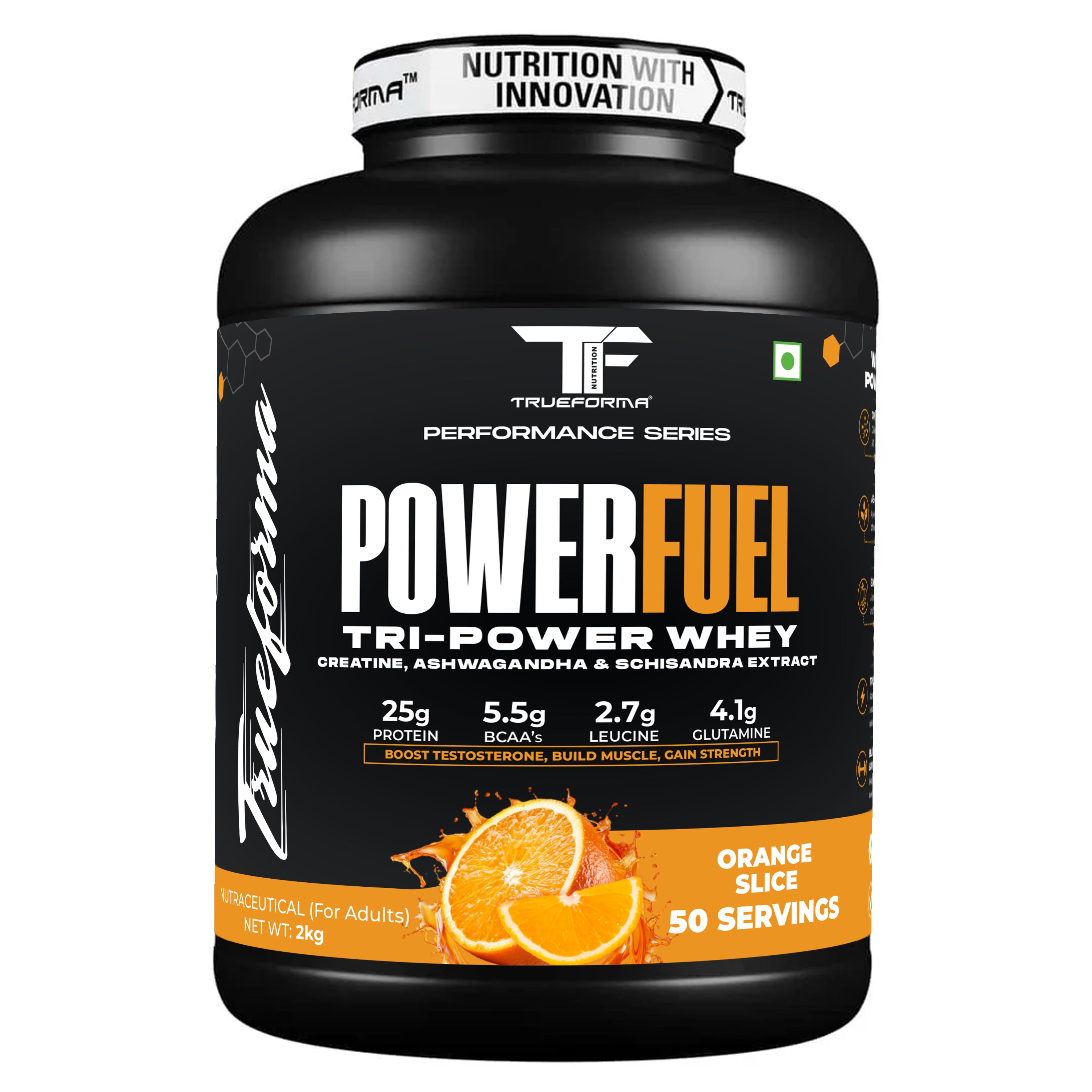 Trueforma® Power Fuel – Whey Protein With Creatine, Ashwagandha & Schisandra Extract