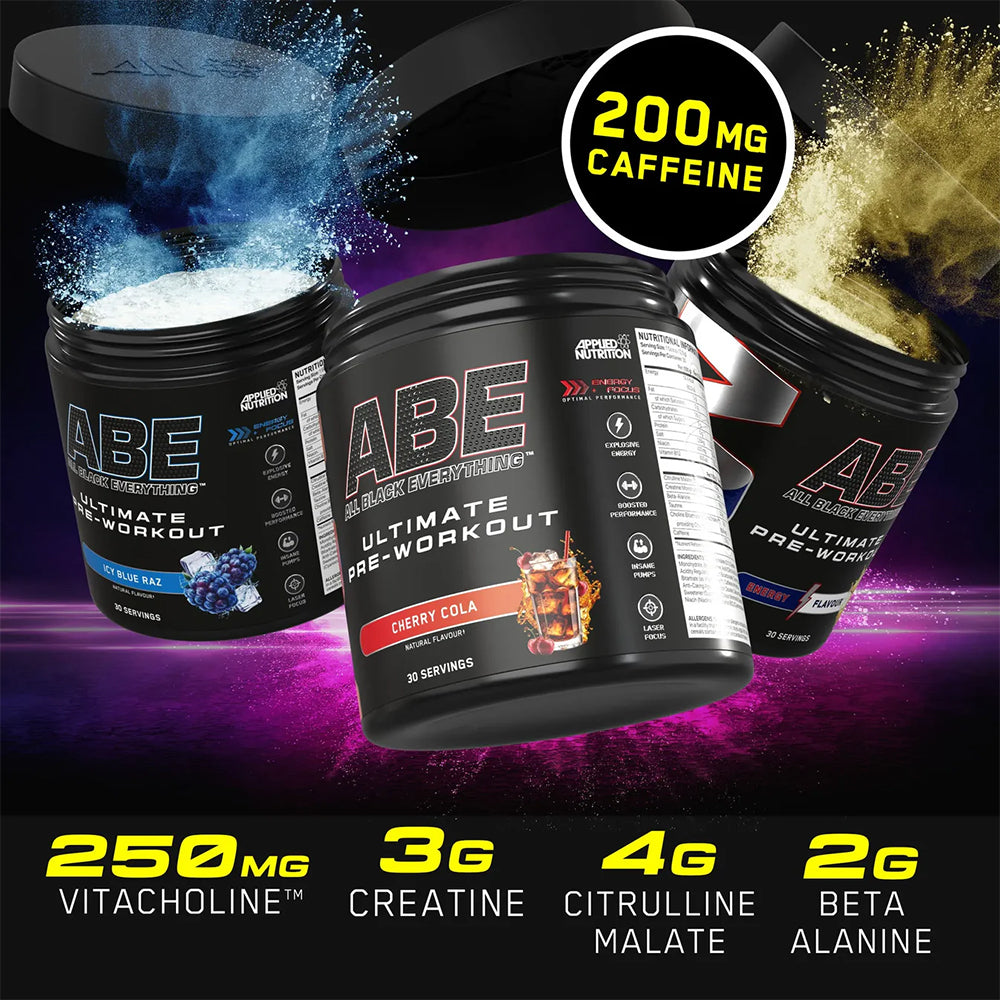 Applied Nutrition ABE Pre Workout Ultimate | High Energy, Pump & Focus Booster (30 Servings)