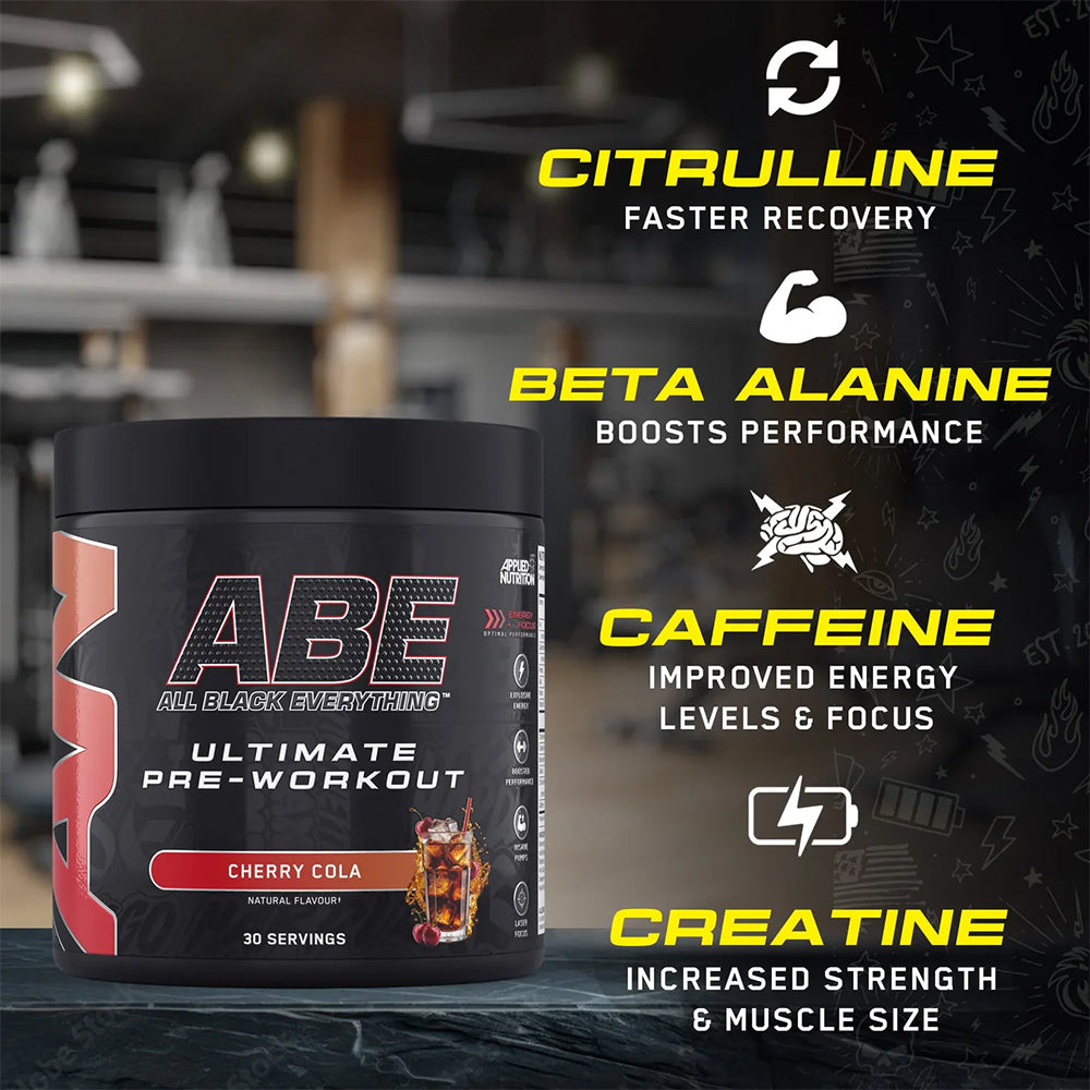 Applied Nutrition ABE Pre Workout Ultimate | High Energy, Pump & Focus Booster (30 Servings)