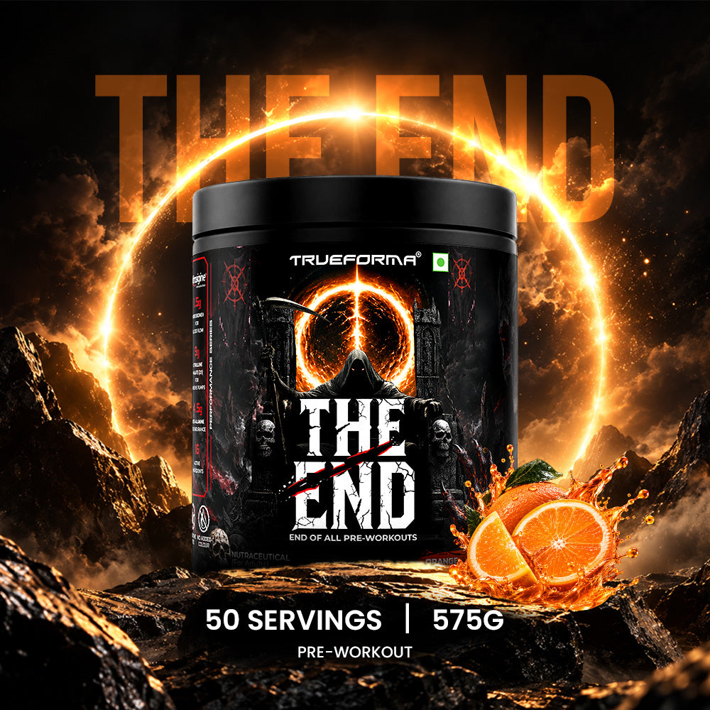 Trueforma® The End – Advanced Pre-Workout with 1.5g Nitrosigine®  | 25/50 Servings