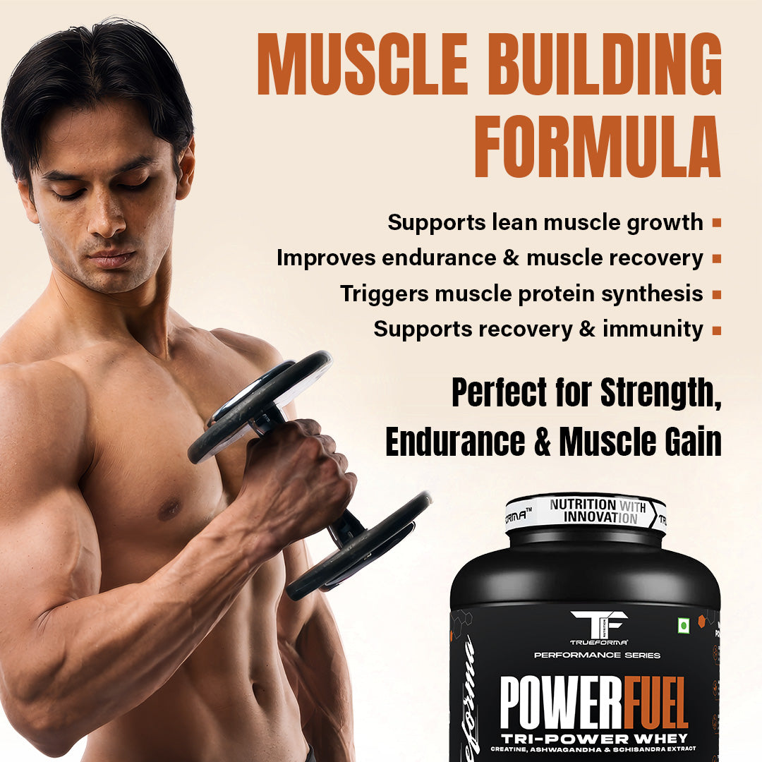Trueforma® Power Fuel – Whey Protein With Creatine, Ashwagandha & Schisandra Extract