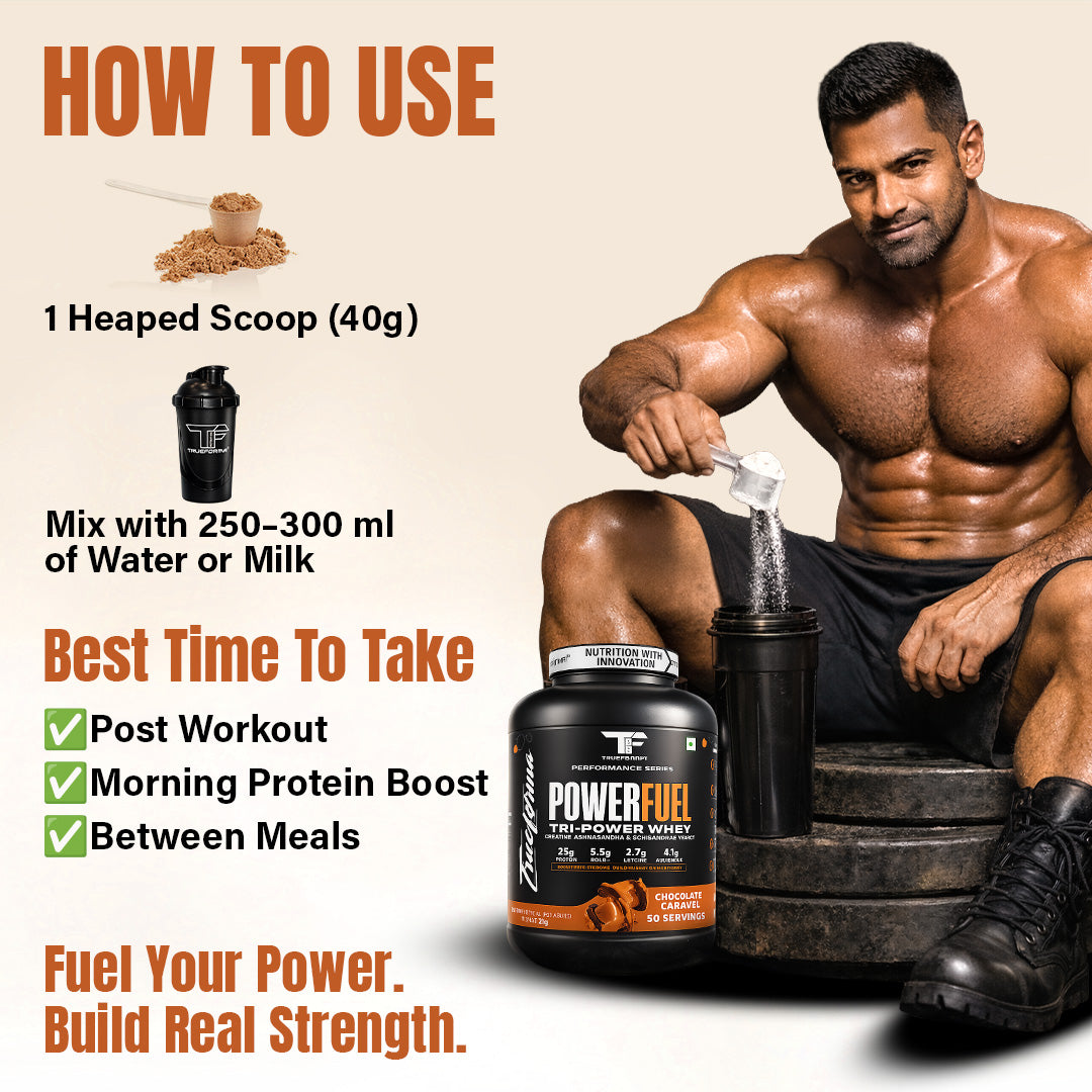 Trueforma® Power Fuel – Whey Protein With Creatine, Ashwagandha & Schisandra Extract