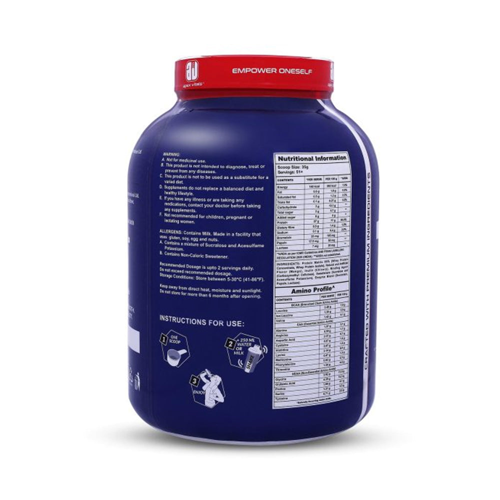 Apex Vitals 1 Whey, Grass-Fed Whey