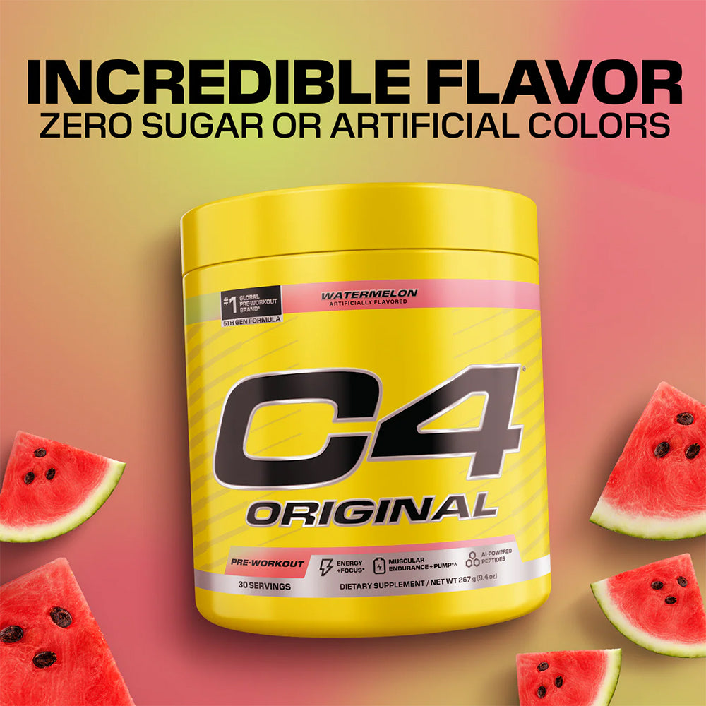 Cellucor C4 Original Pre Workout Powder- Energy, Focus & Endurance | 30 Servings
