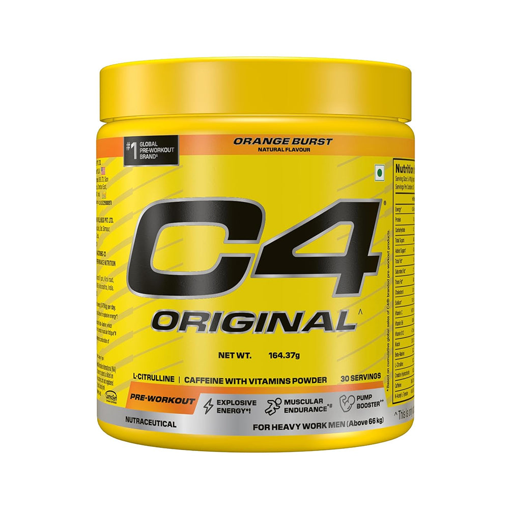 Cellucor C4 Original Pre Workout Powder- Energy, Focus & Endurance | 30 Servings
