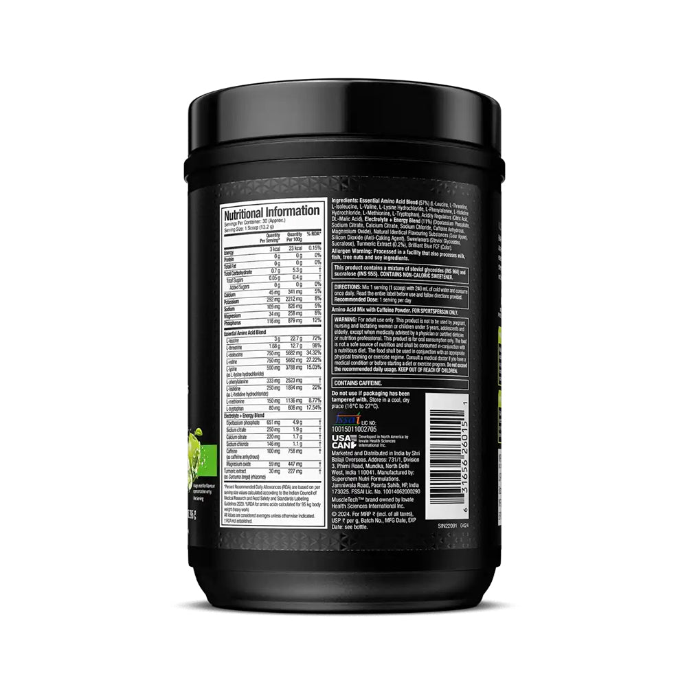 MuscleTech EAA + Energy -396gm