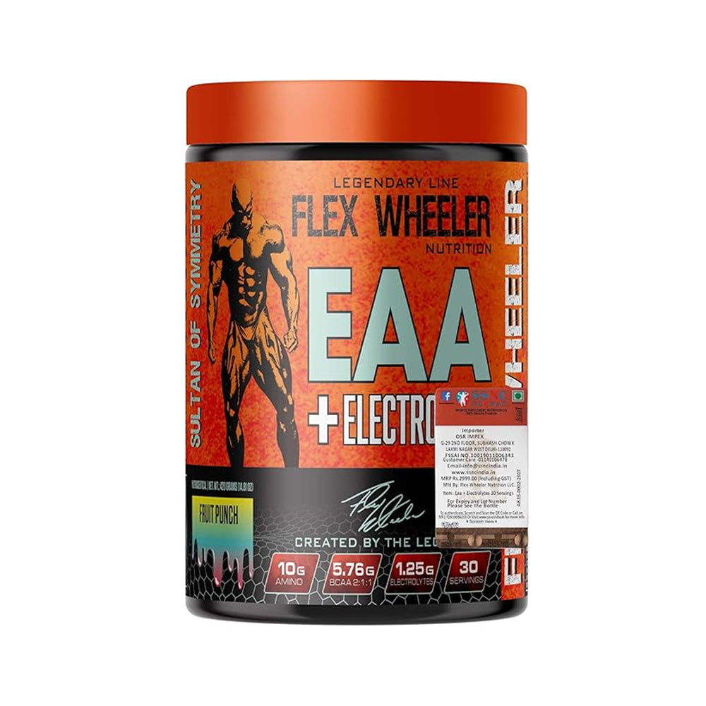 Flex Wheeler EAA + Electrolytes – 30 Servings
