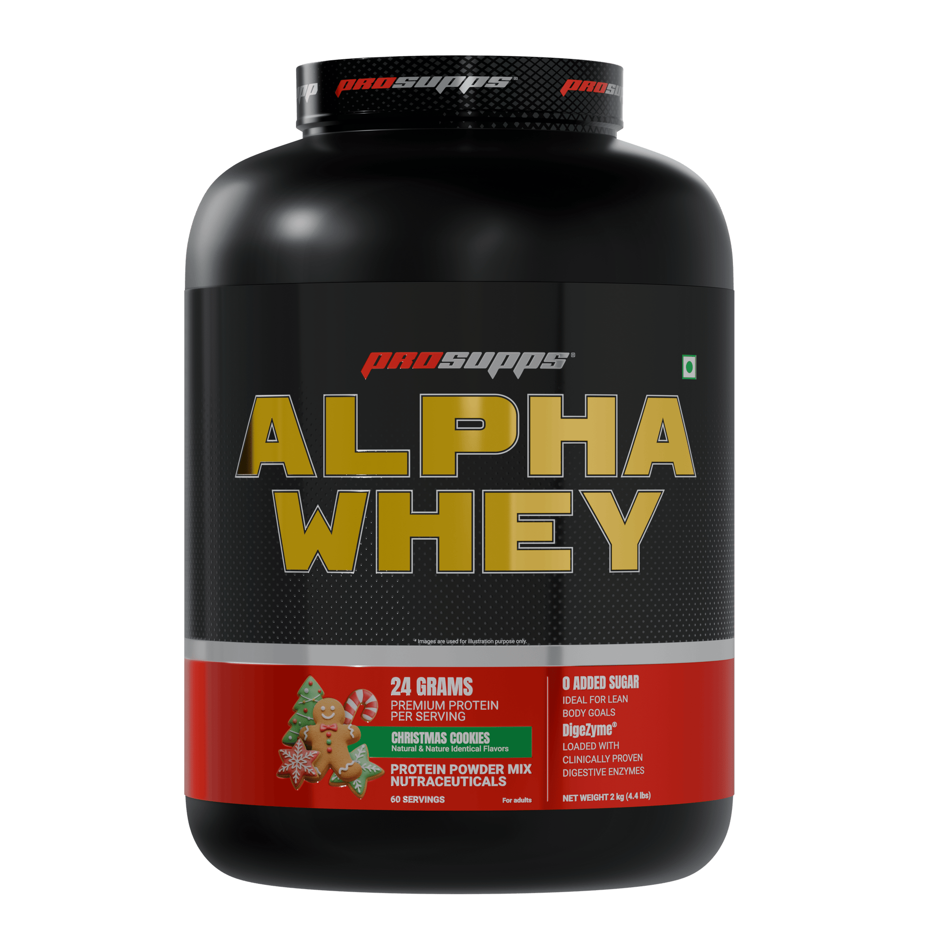 Prosupps Alpha Whey Protein Powder 2kg | Muscle Growth & Recovery Support