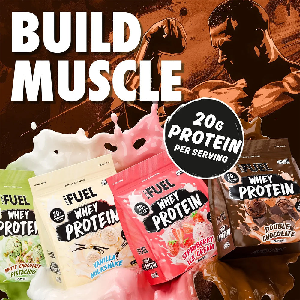 Body Fuel Whey Protein | High Protein Muscle Recovery Formula | 27 Servings