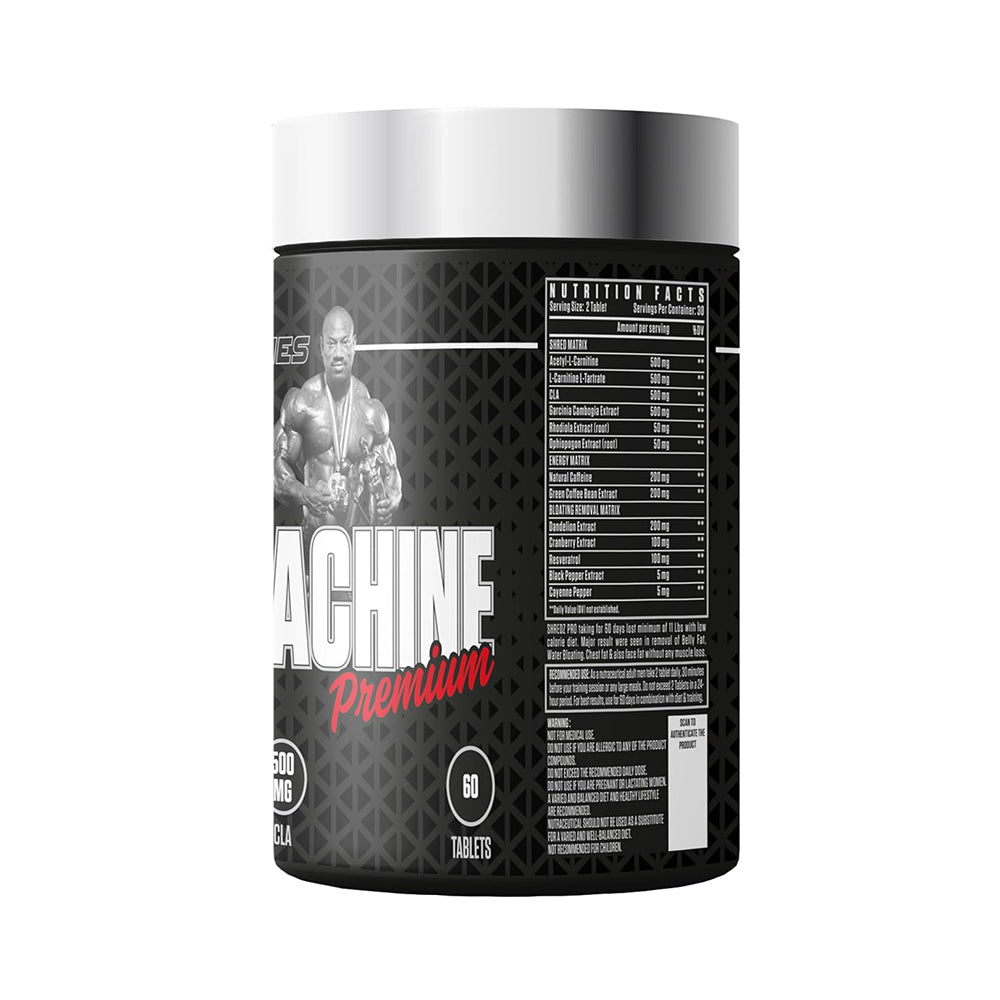 Dexter Jackson Lean Machine Premium | Fat Burn Support + Energy & Metabolism (60 Tablets)