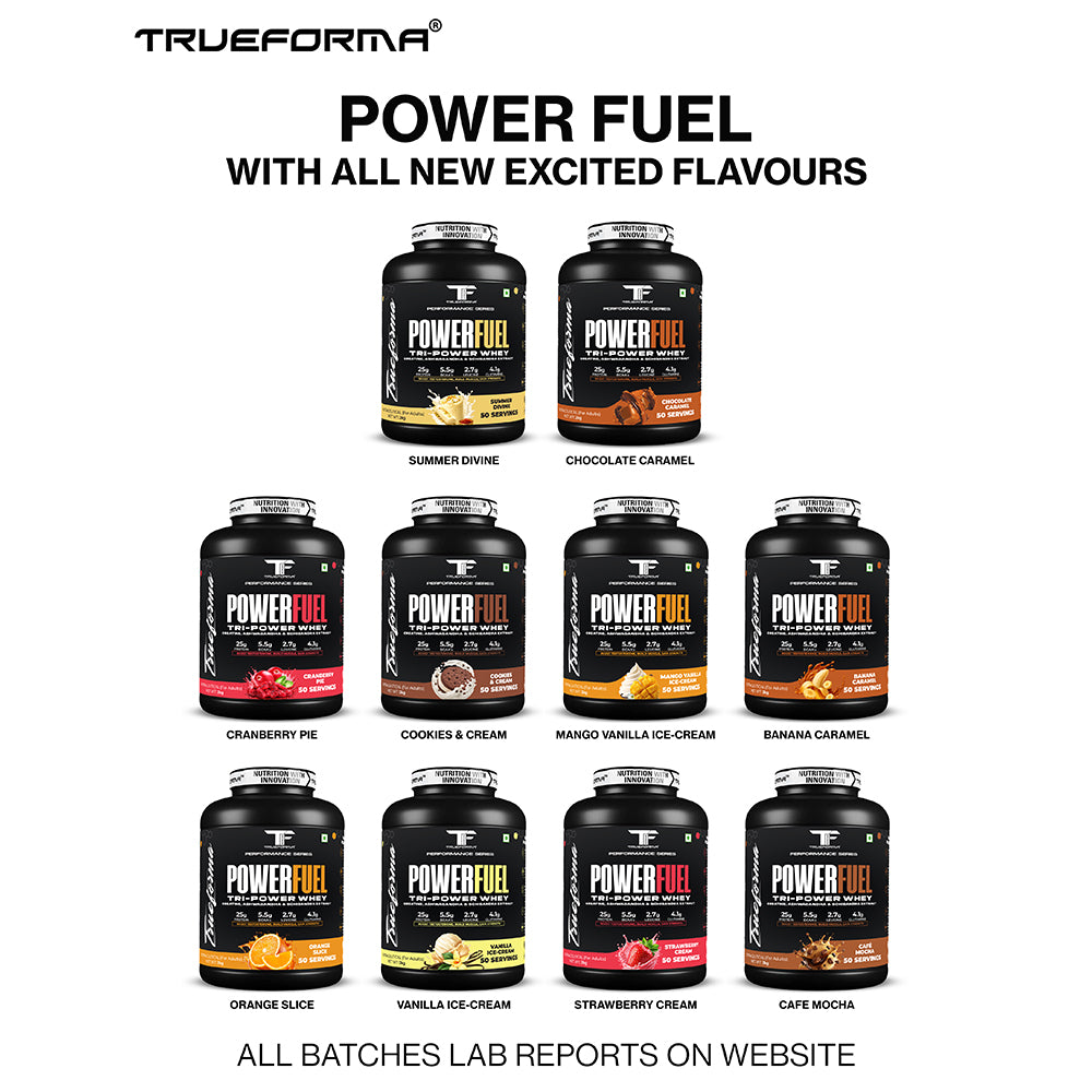 Trueforma® Power Fuel – Whey Protein With Creatine, Ashwagandha & Schisandra Extract