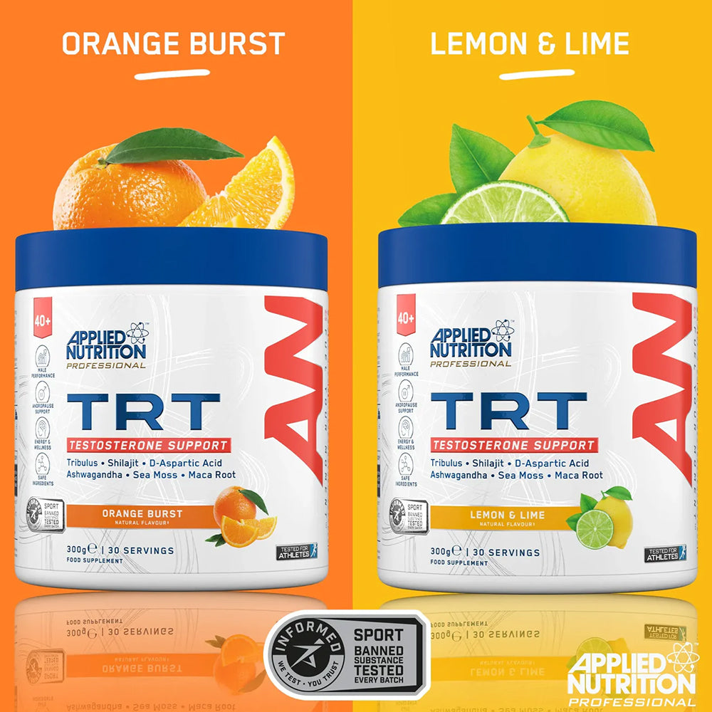 TRT Testosterone Support Powder | Boost Energy, Strength & Male Performance (30 Servings)
