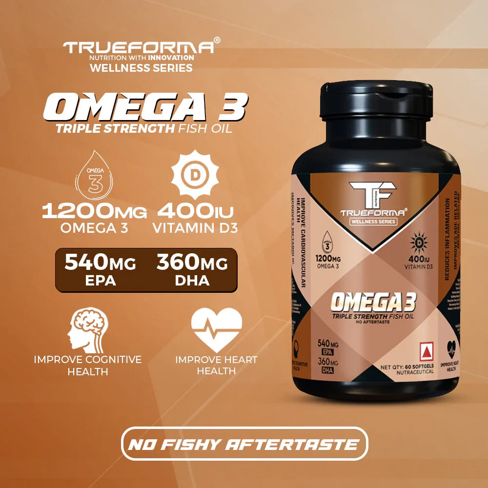 Trueforma® Omega 3 (Triple Strength Fish Oil)