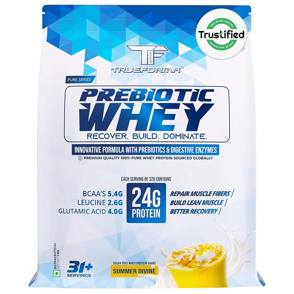 Trueforma® 100% whey with prebiotics & added digestive enzymes