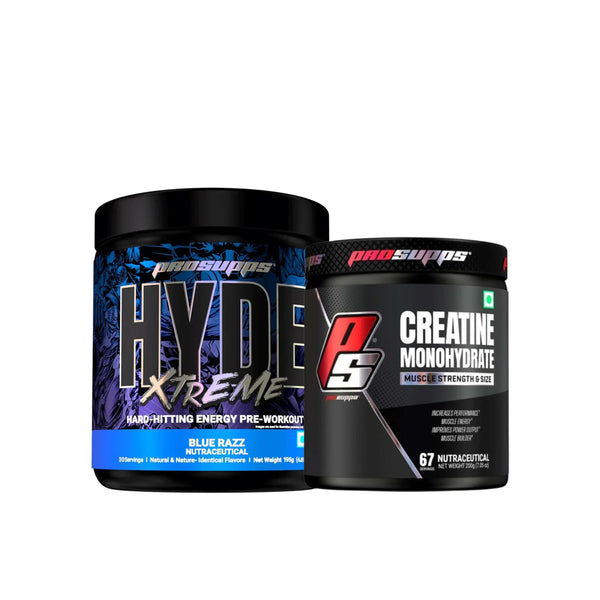 PS Hyde Xtreme + PS Creatine Monohydrate 200g Combo