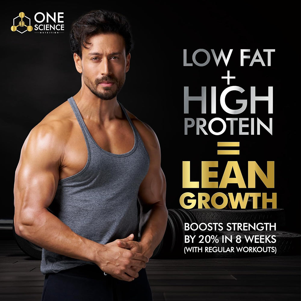 One Science Nutrition Premium Whey Protein Combo | 25g Protein/Scoop, BCAA, Glutamine | Lean Muscle Gain & Faster Recovery | Free 150g Creatine
