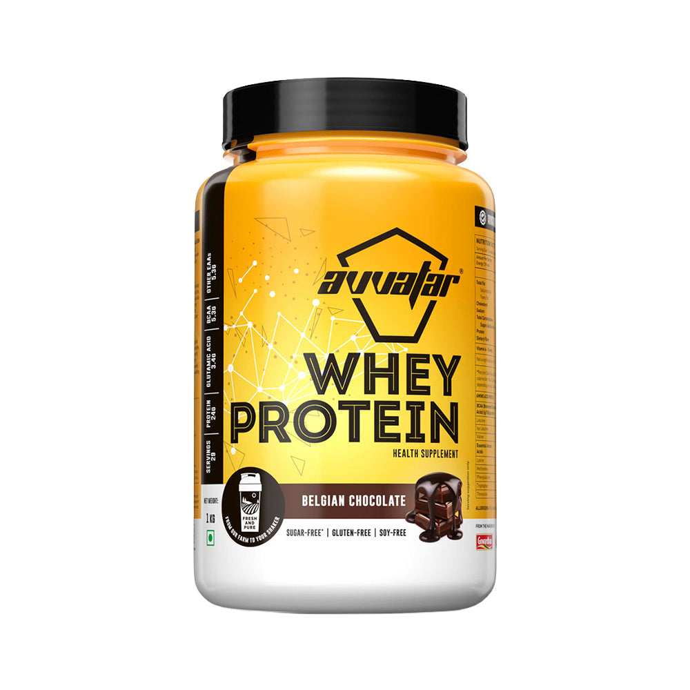 Avvatar Whey Protein | High Protein Powder for Muscle Growth & Recovery | Fast Absorption