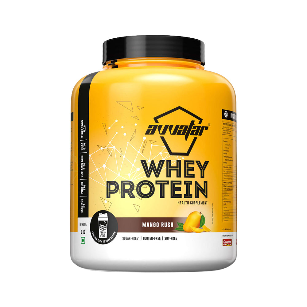Avvatar Whey Protein | High Protein Powder for Muscle Growth & Recovery | Fast Absorption