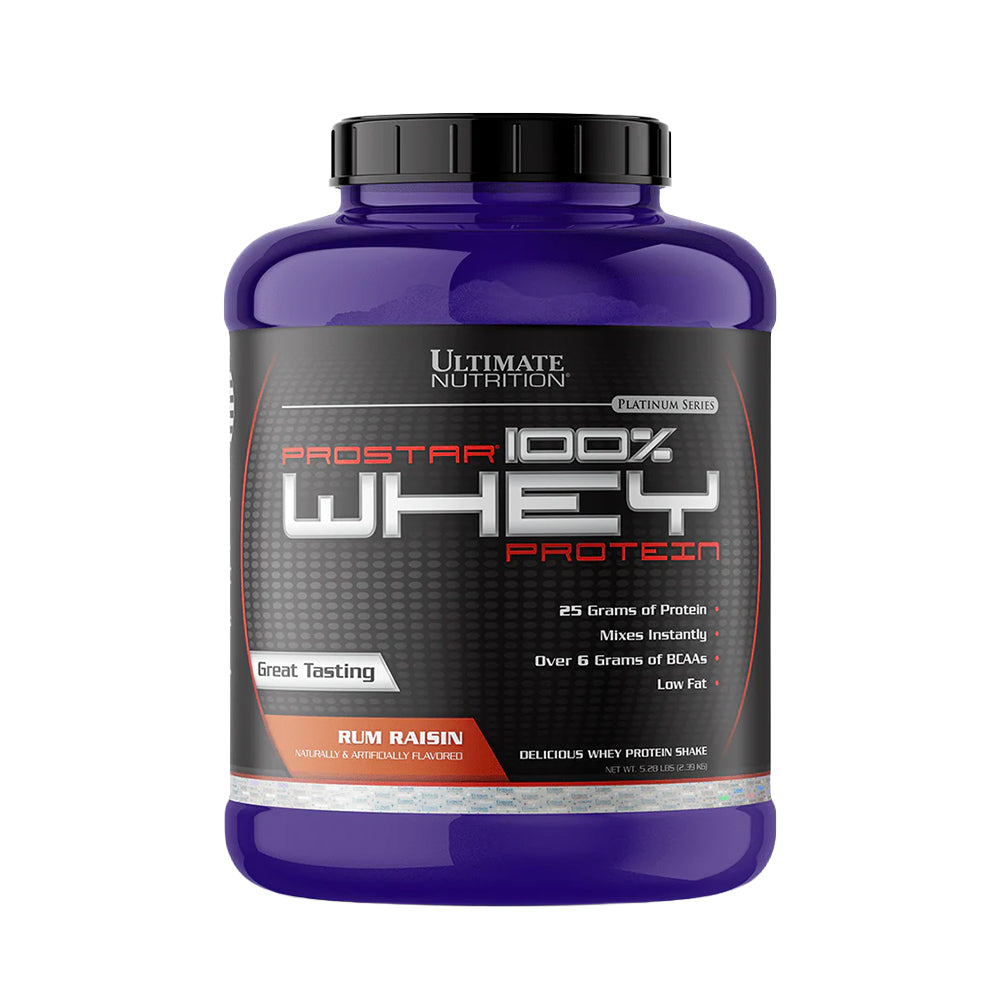 Ultimate Nutrition Prostar 100% Whey Protein | 25g Protein & 6g BCAAs