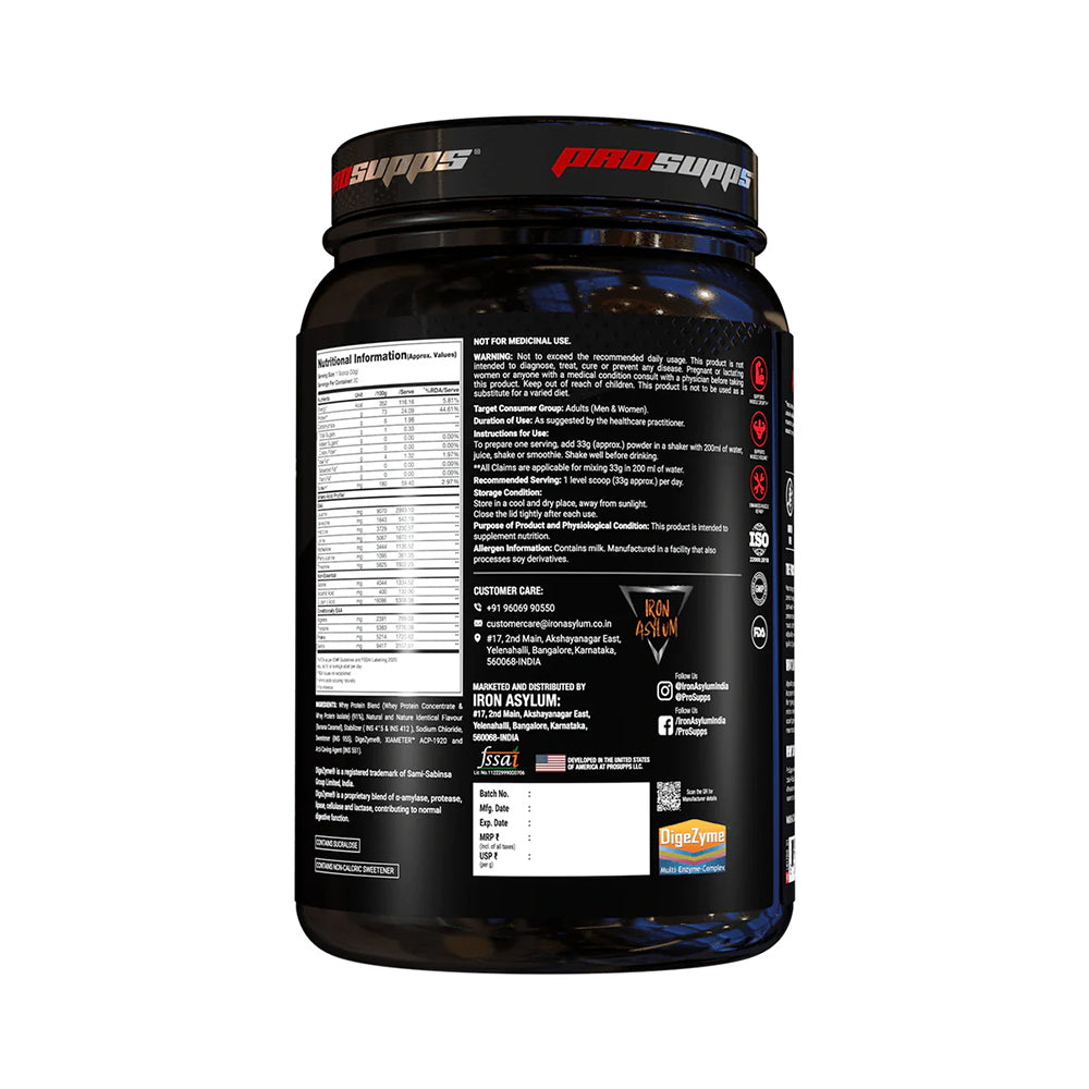 Prosupps Alpha Whey Protein Blend