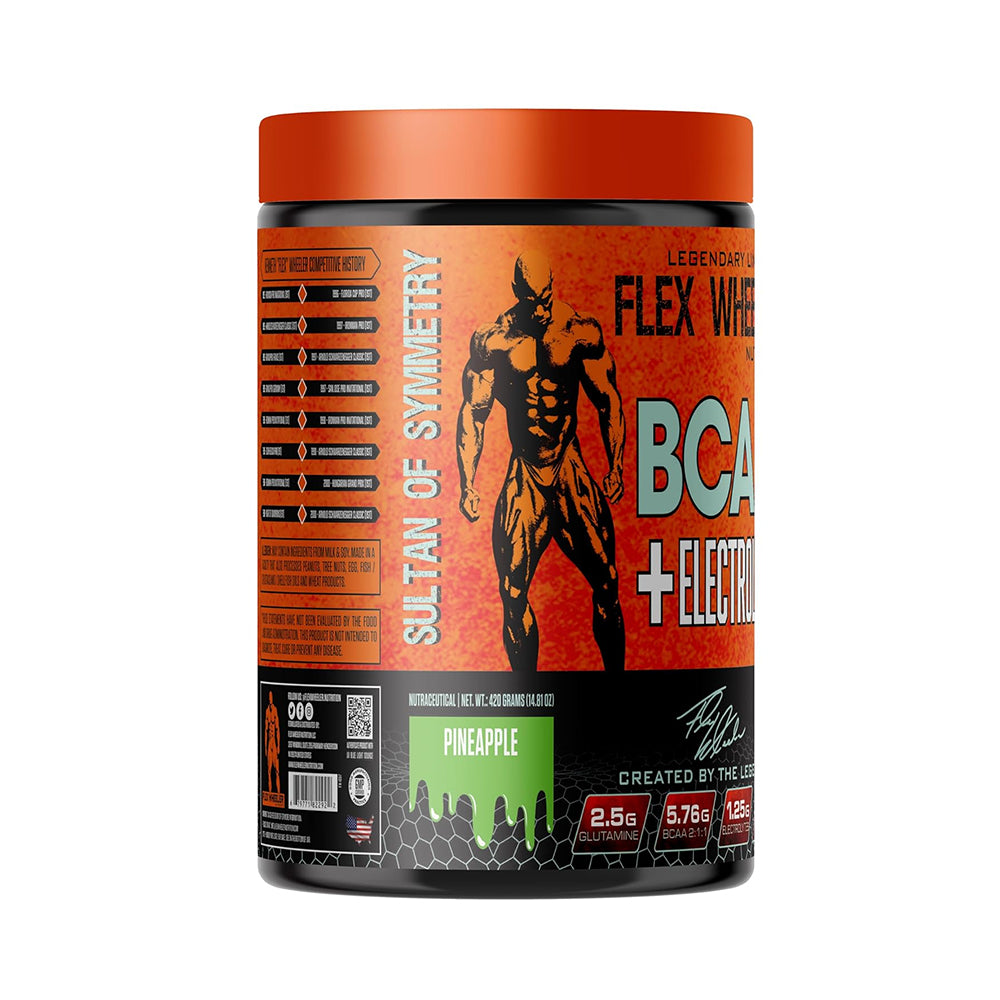 Flex Wheeler BCAA + Electrolytes Powder | BCAA 2:1:1 (Workout Recovery Drink)