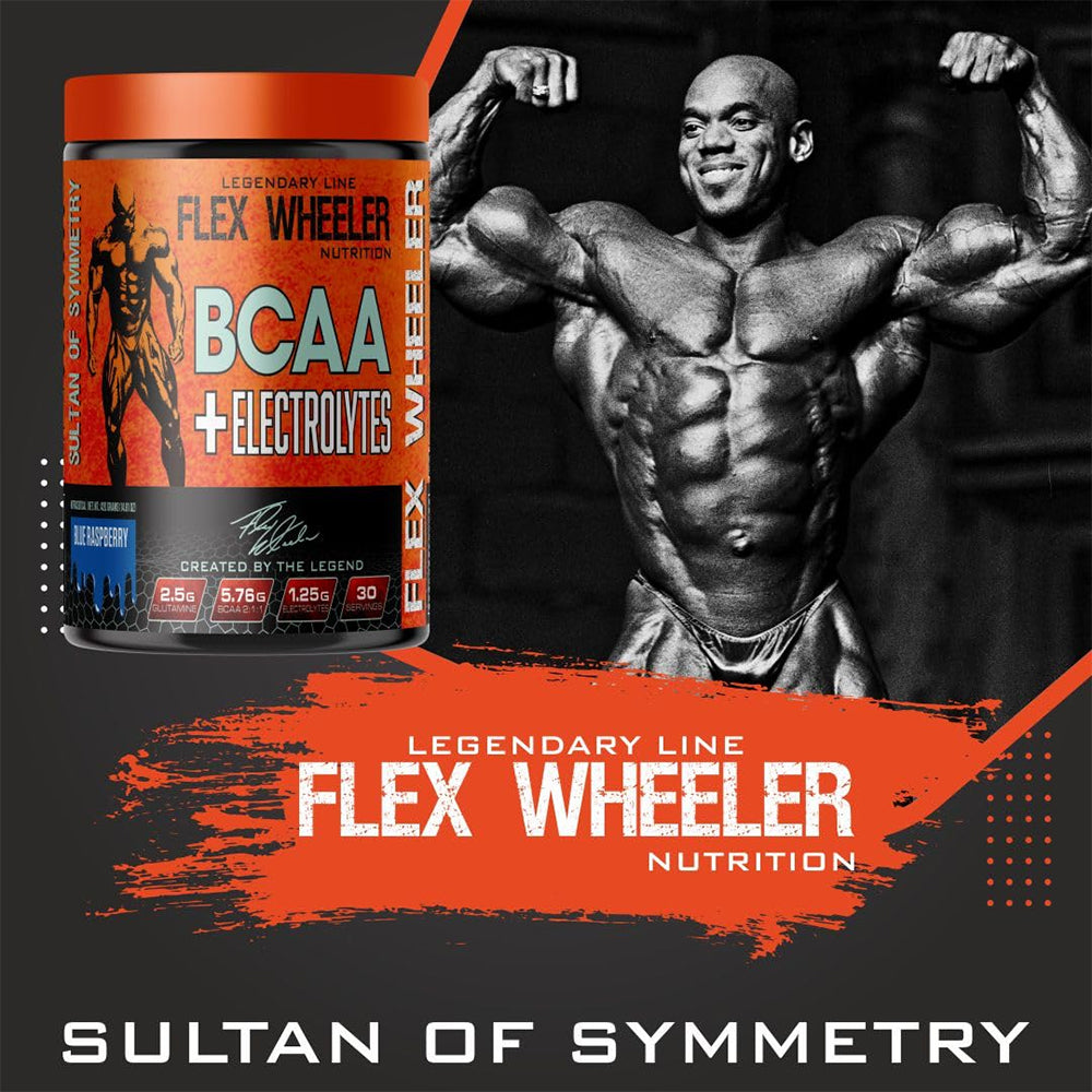 Flex Wheeler BCAA + Electrolytes Powder | BCAA 2:1:1 (Workout Recovery Drink)