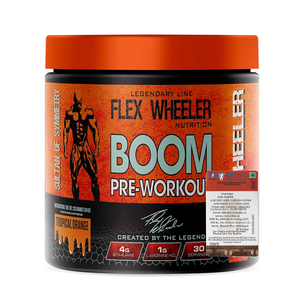 Flex Wheeler Boom Pre-workout – 30Servings