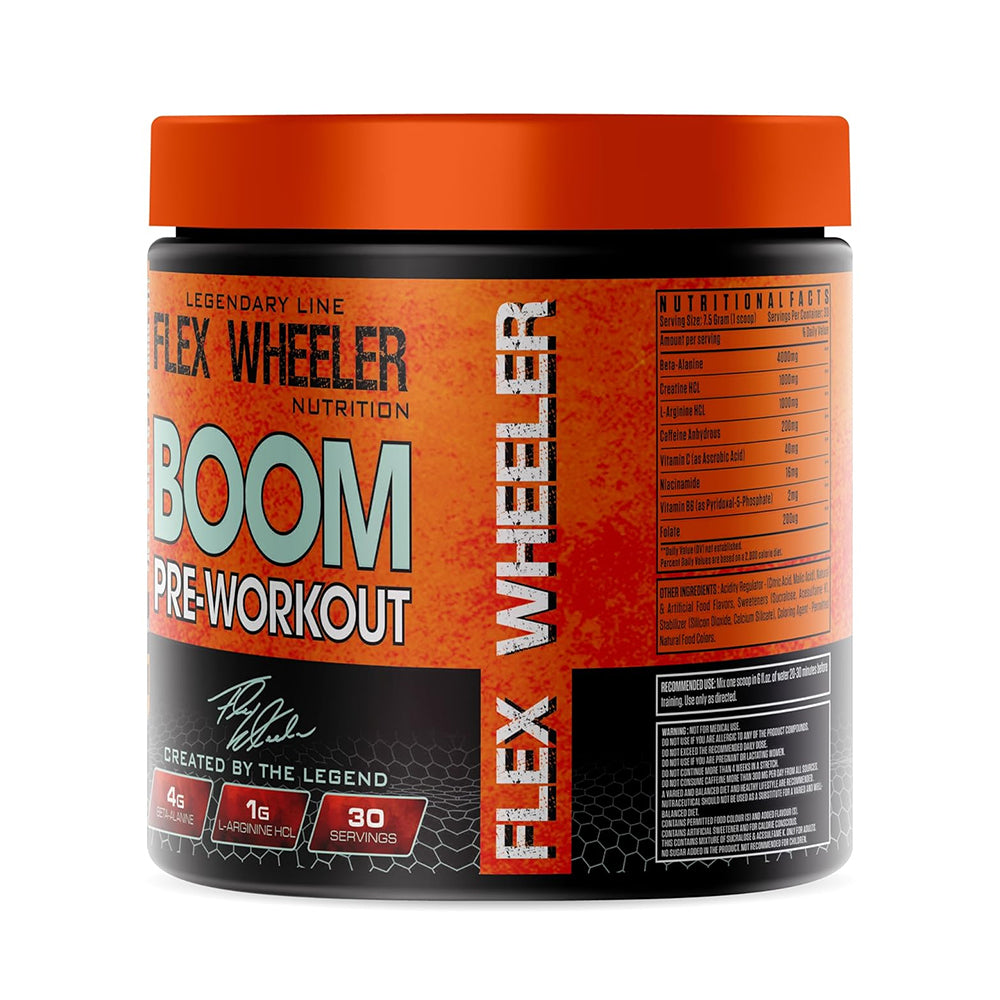 Flex Wheeler Boom Pre-workout – 30Servings
